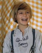 Chitty Chitty Bang Bang film 8x10 photo signed by child actor Adrian Hall (Jeremy). Good