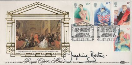 Josephine Bairstow signed Royal Opera House FDC. 28/4/82 London postmark. Good condition. All
