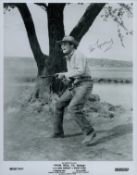 Don Murray Actor Signed From Hell To Texas 8x10 Promo Photo. Good condition. All autographs come