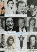 TV/Film collection 12 assorted 6x4 inch signed promo photos includes some great names such as