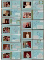 Entertainment Autograph book with photos and signatures such as Brian Peck, Jennifer Wilson, Jean