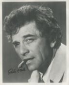 Peter Falk signed 10x8 inch Columbo vintage photo. Good condition. All autographs come with a