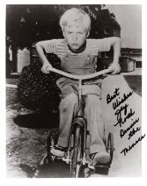 Dennis the Menace 1950's American children's TV series 8x10 photo signed by child star Jay North.