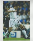 Gus Poyet signed 10x8 inch colour photo pictured in action for Tottenham Hotspur. Good condition.