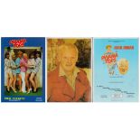 John Inman signed Pyjama Tops picture souvenir brochure. Good condition. All autographs come with