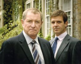 Midsomer Murders popular ITV detective drama series signed by lead role actor John Nettles as