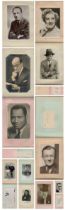 Entertainment Autograph book with photos and signatures such as Paul Robeson, Robertson Hare, George