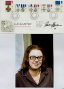 Anna Karen 1936-2022 Actress Signed First Day Cover With Olive On The Buses Photo. Good condition.