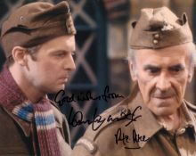 Dad's Army 1970's comedy series 8x10 photo signed by Private Pike actor Ian Lavender. Good