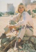 Maryam d'Abo signed 6x4 inch colour James Bond promo photo. Good condition. All autographs come with