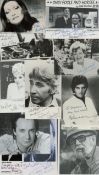 TV/Film collection 12 assorted signed photos include some great names such as Jack Howarth, Anna