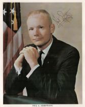 Neil A Armstrong 10x8 colour astronaut photo. AUTOPEN Good condition. All autographs come with a