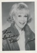 Barbara Eden signed 7x5 inch black and white photo. Good condition. All autographs come with a