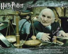 Harry Potter and the Deathly Hallows 8x10 inch photo signed by actor Michael Henbury as Gringott.