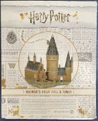 Hogwarts Great Hall and Tower by Department 56 model with lights inside building. Est. £. Good