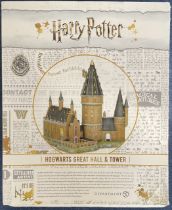 Hogwarts Great Hall and Tower by Department 56 model with lights inside building. Est. £. Good