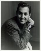 Neil Sedaka signed 10x8 inch vintage black and white photo. Good Condition. All signed items come