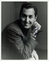 Neil Sedaka signed 10x8 inch vintage black and white photo. Good Condition. All signed items come