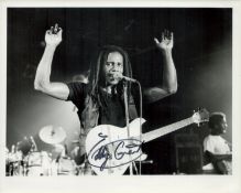 Eddy Grant signed 10x8 inch black and white photo. Good Condition. All signed items come with our