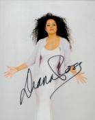 Diana Ross signed 10x8 inch colour photo. Good Condition. All signed items come with our certificate