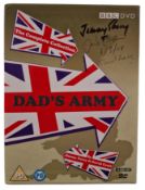 Dad's Army The Complete Collection 14 disc DVD set signed on outer box by writers Jimmy Perry and