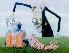 Gerald Scarfe signed 10x8 inch animation colour photo. Good Condition. All signed items come with