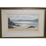 John HowittA pair of beach sceneseach signed 'John Howitt'watercolour on paper17 x 32cm (33 x 49cm
