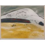 Joan Williams (1922-2002) White Mountainsigned and dated 79, numbered 17/50etching and aquatint41