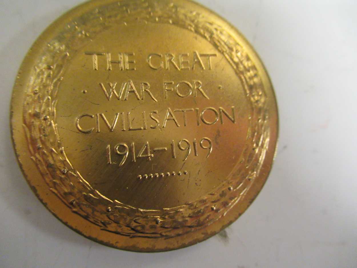 A World War I medal trio awarded to 602 Pte W. J. Morris of Army Cycling Corps - Image 4 of 5