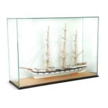 ‘Westland’, a painted wood model of a three masted ship, 20th century,