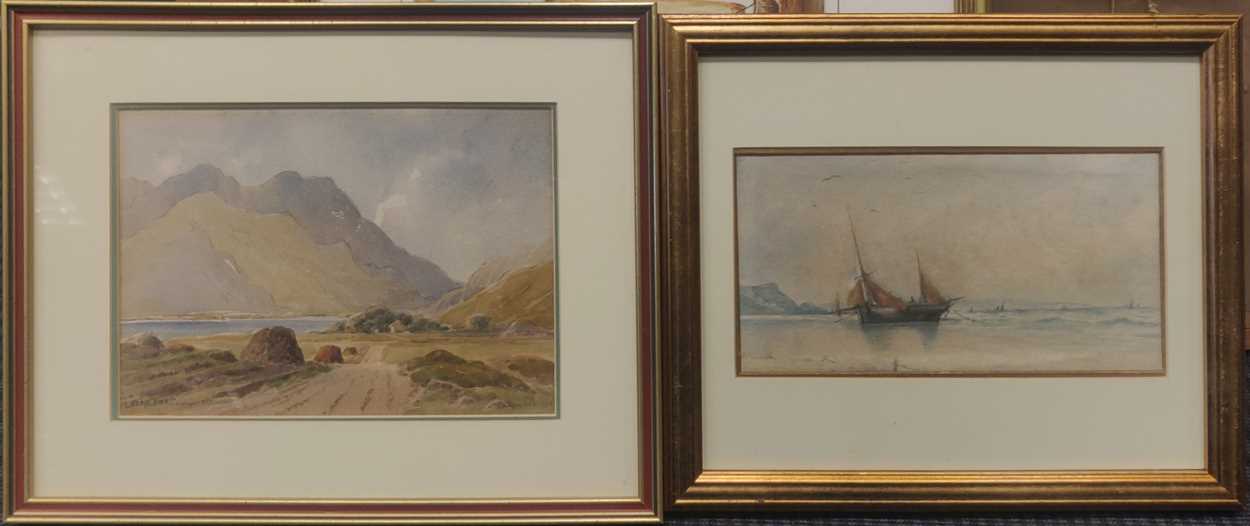 George William Morrison (20th century)Lough Fee, Connemarasigned 'G W Morrison' (lower right); and - Image 2 of 9