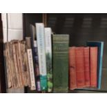 A collection of reference books and novels on local history, British history, children's literature