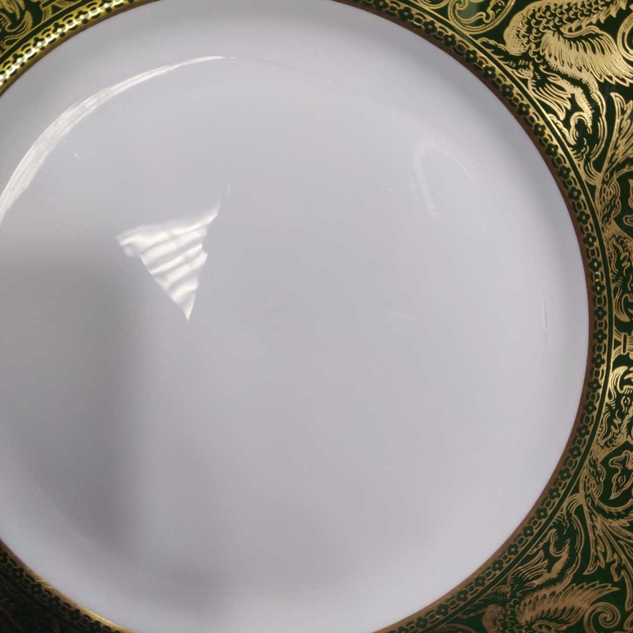 Wedgewood Florentine Bone China Dinner Service W4170, including twelve large plates and side plates, - Image 10 of 19