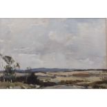 Edward Wesson Landscape, signed ' Edward Wesson' (lower right)watercolour on paper32 x 48cm