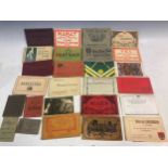 Five boxes of postcards, including various British towns, and booklet sets from WW1, European