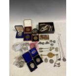 Collection of 19th century and 20th century coinage, mainly used GB, also including silver Cycling