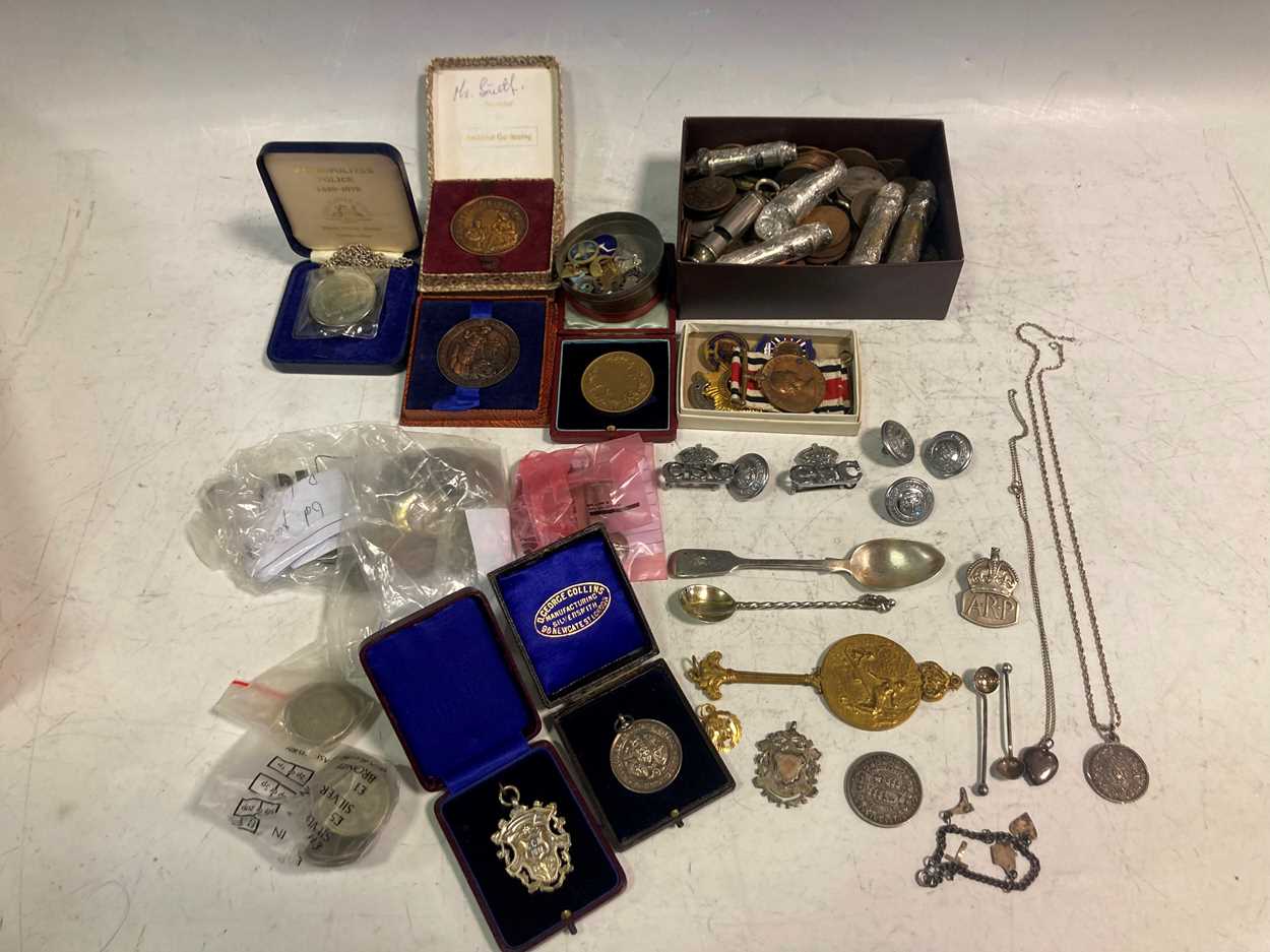 Collection of 19th century and 20th century coinage, mainly used GB, also including silver Cycling - Image 5 of 5