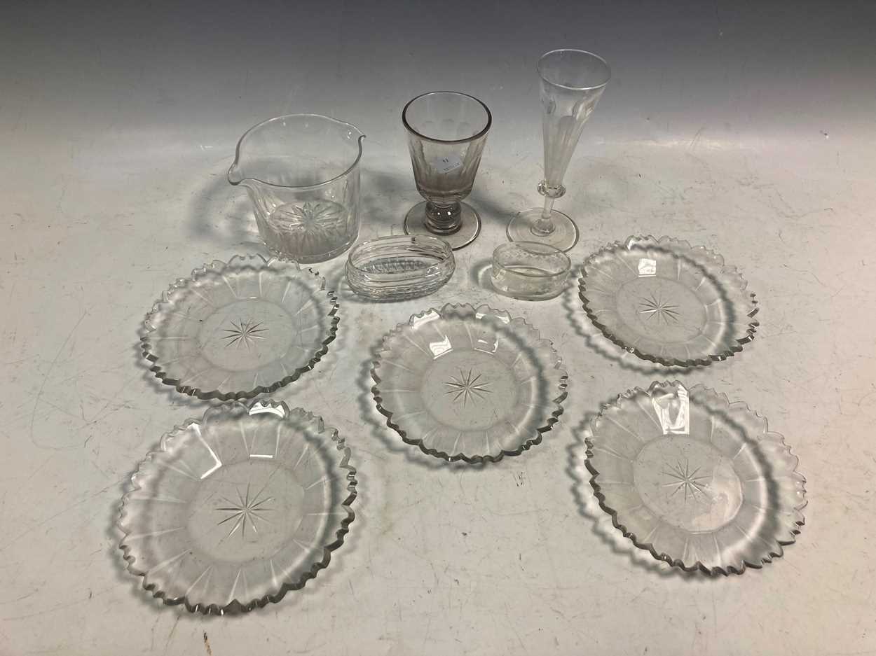 A collection of glassware to include, flutes, rinsers, salts, glasses etcClopton Hall, Rattlesden, - Image 2 of 6