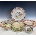 A quantity of Mason's Ironstone dinner wares in Persiana and Regency pattern, to include serving a