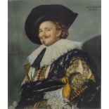 A collection of seven prints of old master paintings to include: Frans Hals, The Laughing