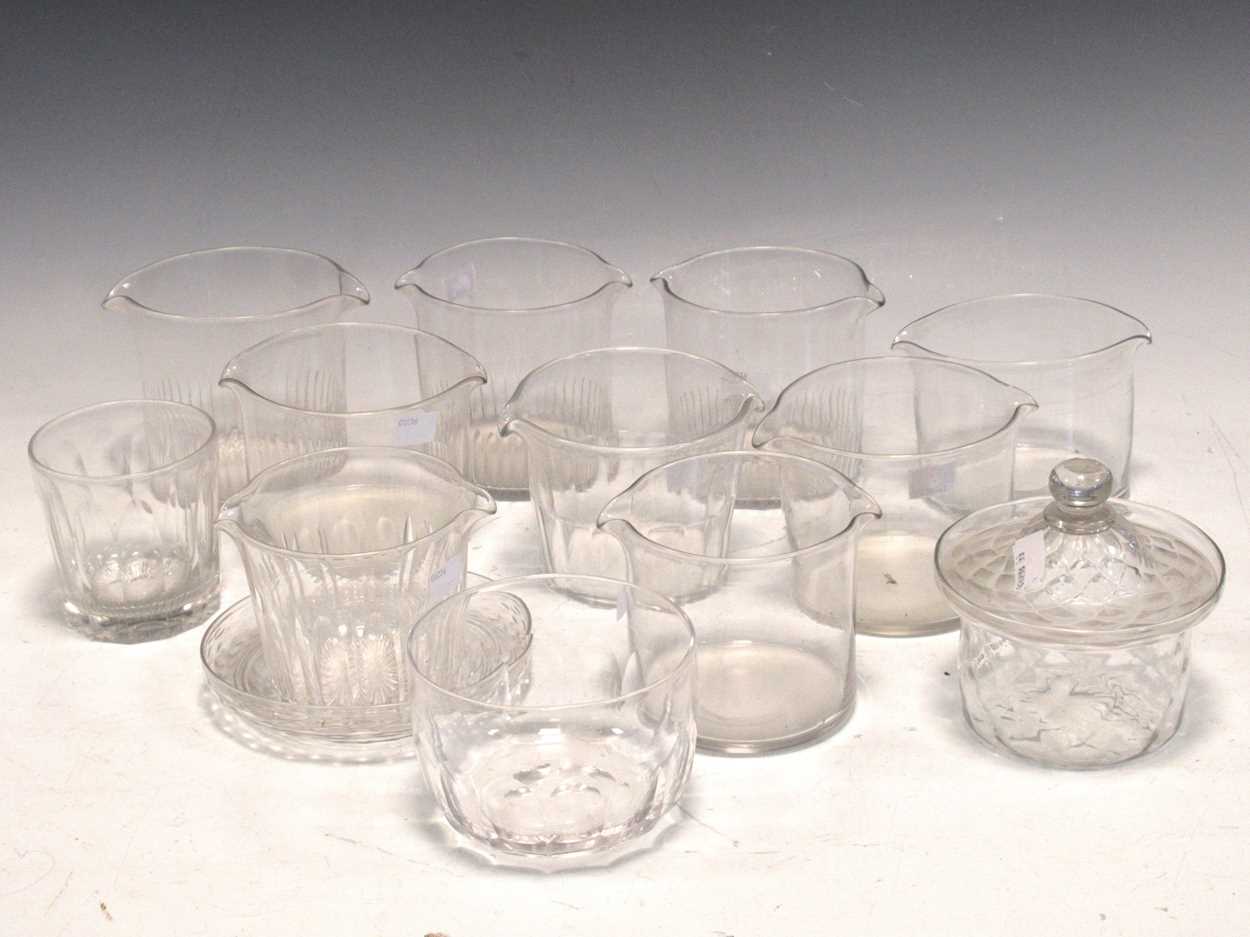 Various glass rinsers (qty) in Cheffins Fine Art