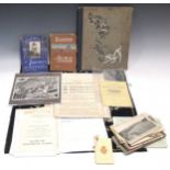 Unusual collection of ephemera, First World War and early 1920s Egypt and Gallipoli, including