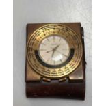 Luxor - A world time travelling alarm clock, circa 1960, model 1122, presented in the original