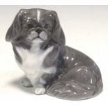 A Royal Copenhagen model of a Pekinese, 13cm high