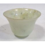 A jade-type small bowl, 19th/20th century