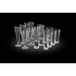 A set of 16 Carlo Moretti Cartoccio drinking glasses,