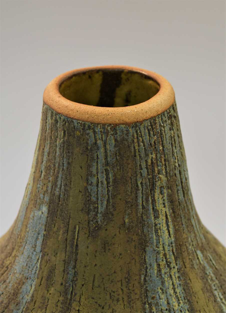 A large Studio Pottery vase, - Image 3 of 6