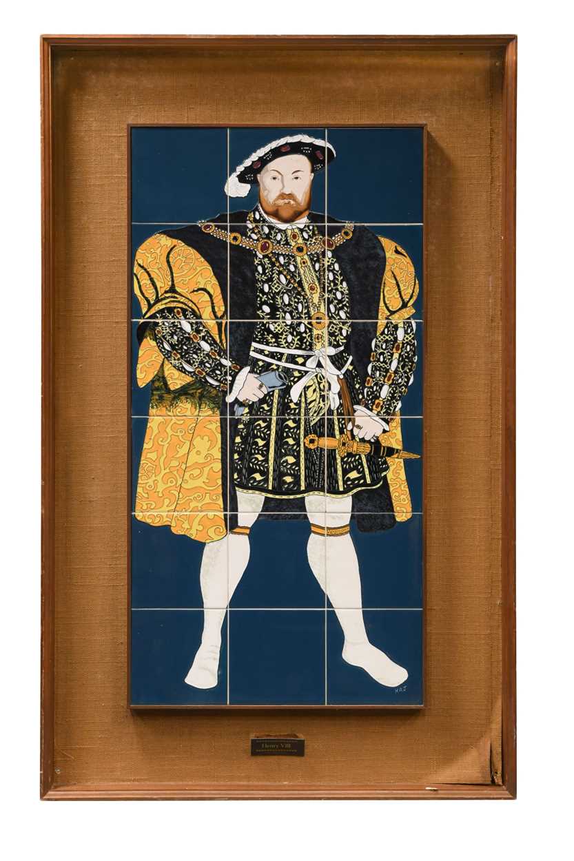 The Henry VIII collection of ceramic panels by H&R Johnson, - Image 2 of 19