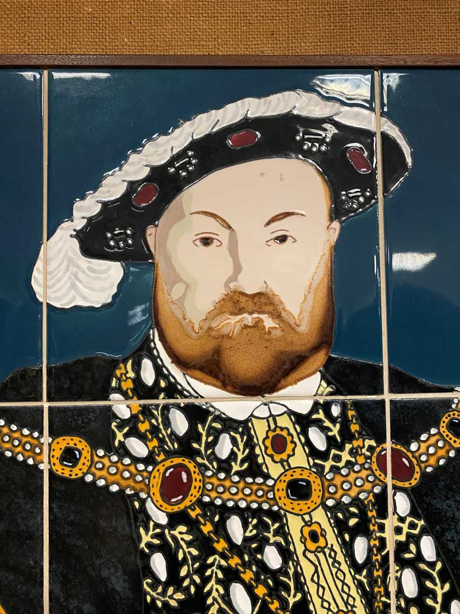 The Henry VIII collection of ceramic panels by H&R Johnson, - Image 9 of 19