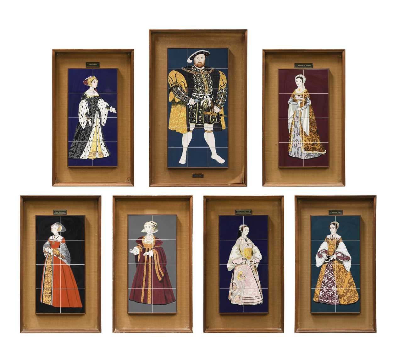 The Henry VIII collection of ceramic panels by H&R Johnson,